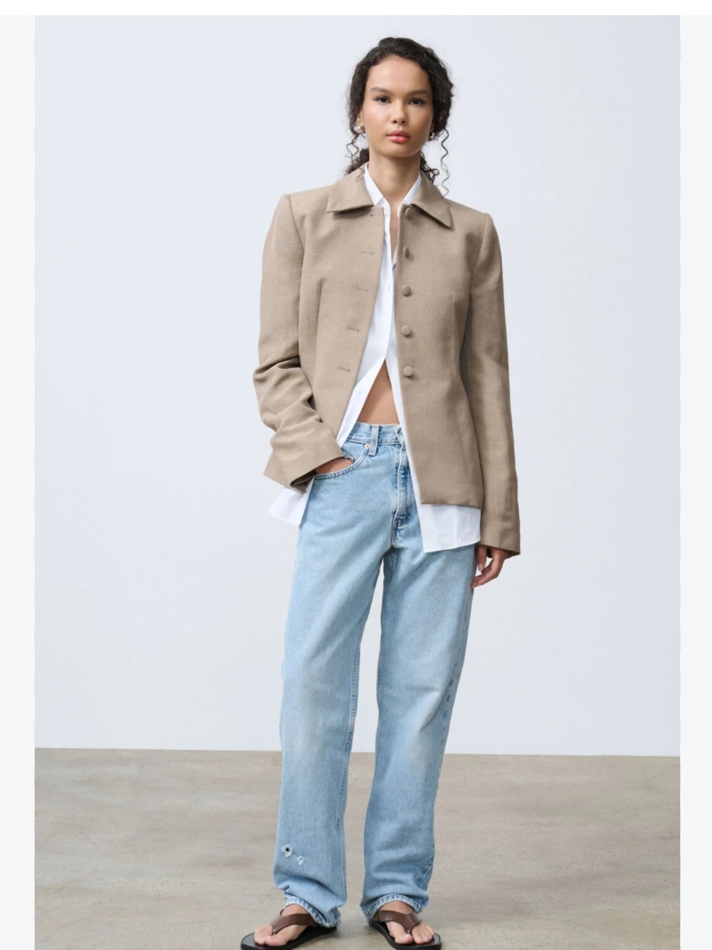 SRG Mattie Blazer in Taupe